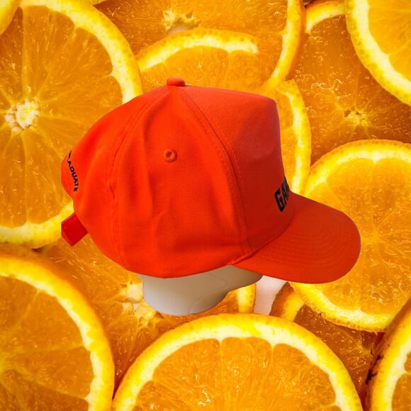 Gander Mountain Orange Hoop and loop‎ adjustable Baseball Hat Cap - Picture 2 of 8